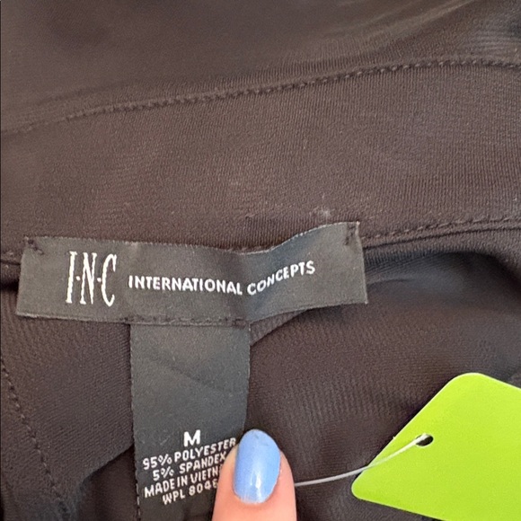 INC black dress long sleeve - size M - Picture 4 of 4